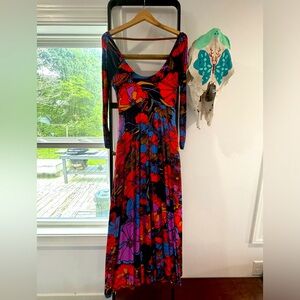 Long flowy free people dress
